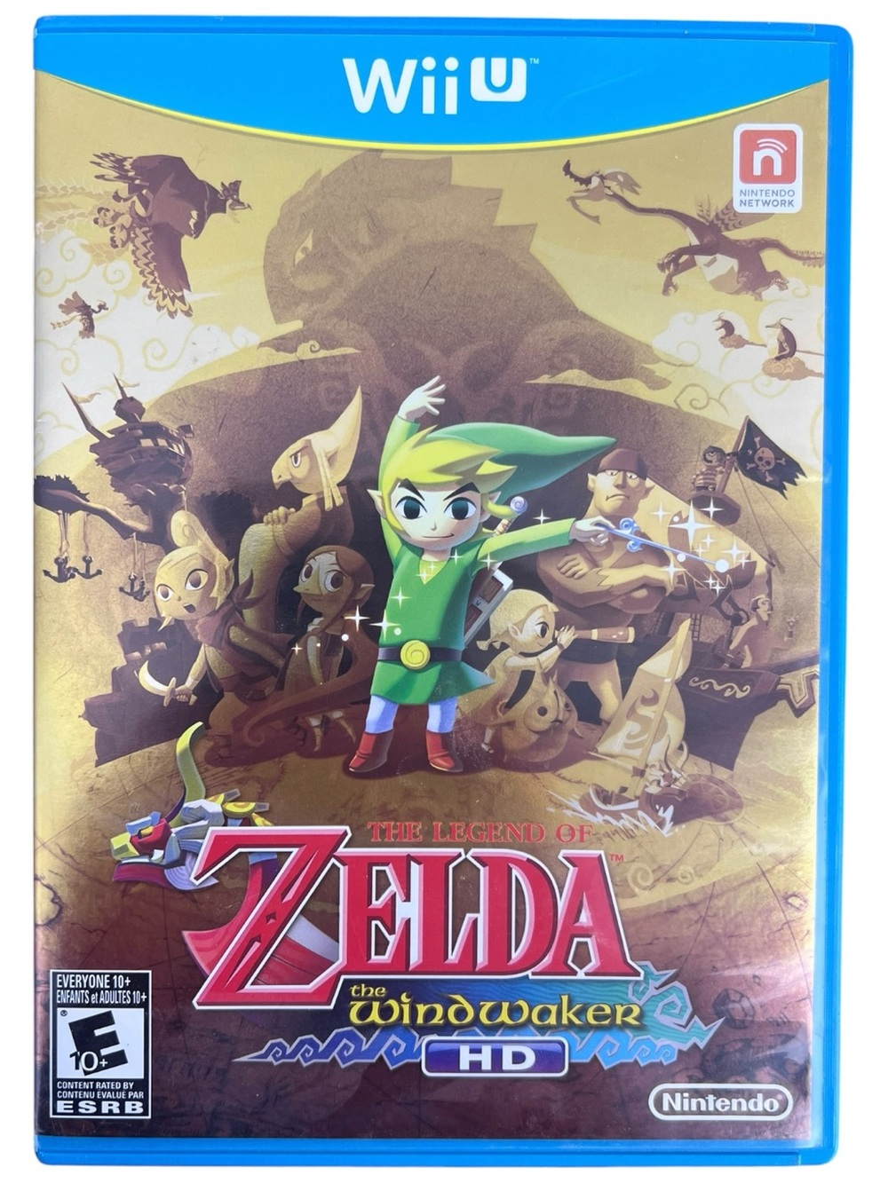 The Legend Of Zelda The Wind Waker HD Nintendo Wii U (2013) Complete CIB